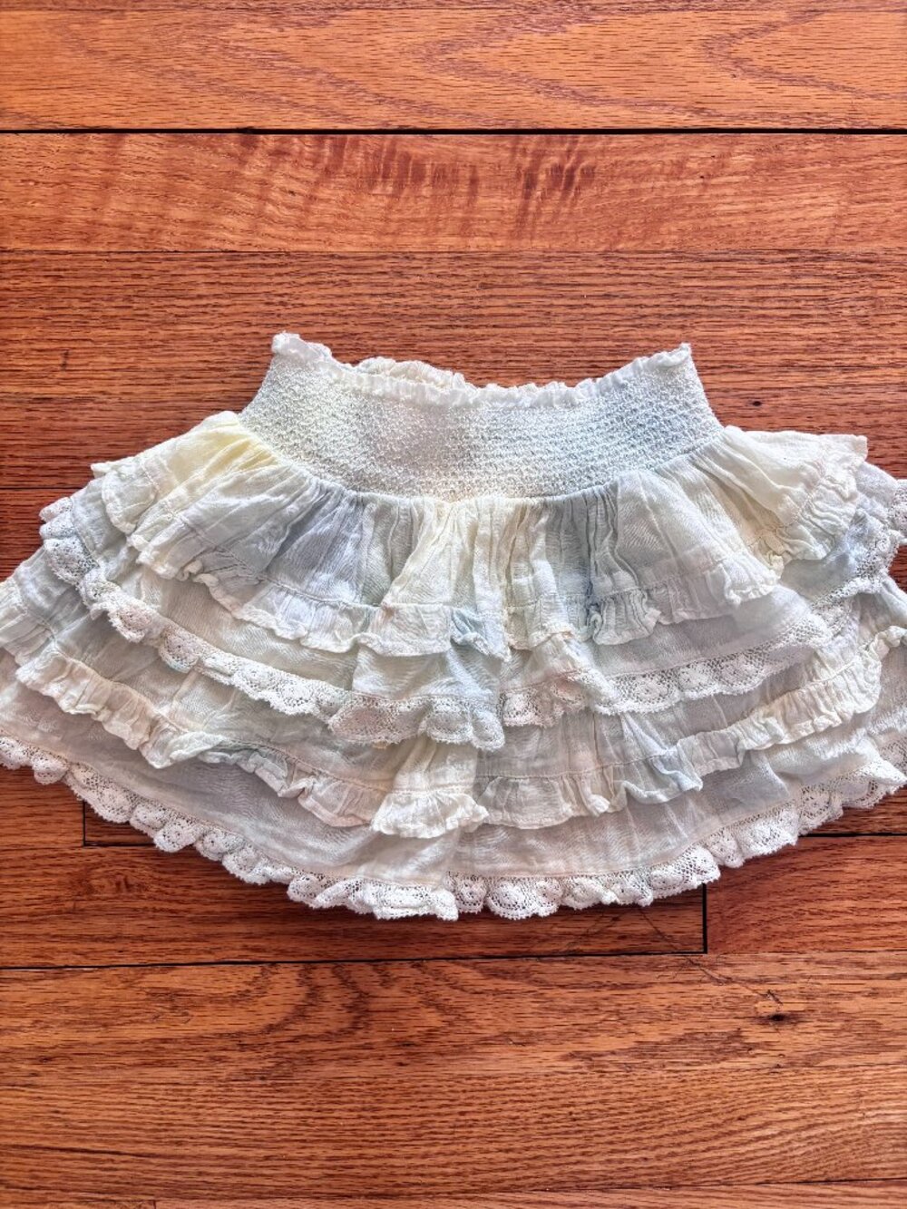 LoveShackFancy Frilly Girls Skirt